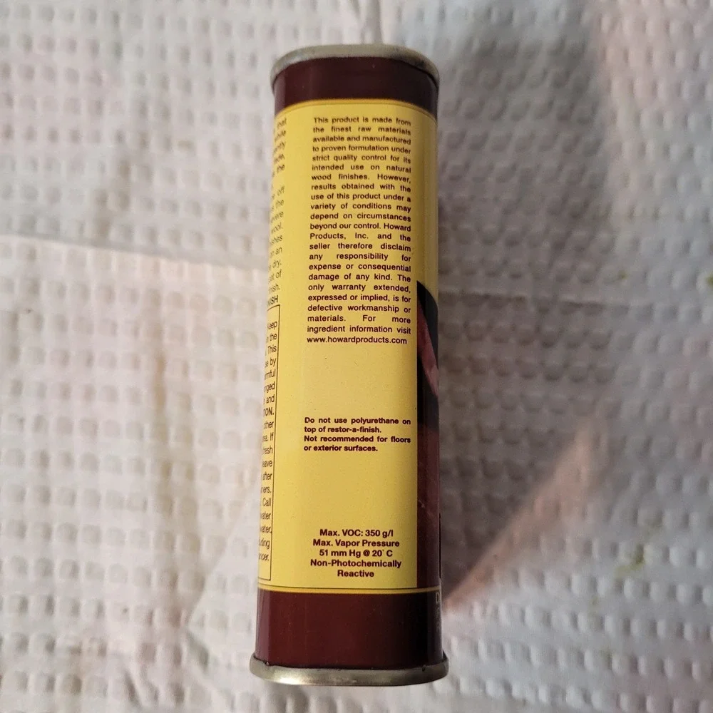Howard Restor-A-Finish Maple-Pine‎ Wood Finish Restorer 8 oz RF2008